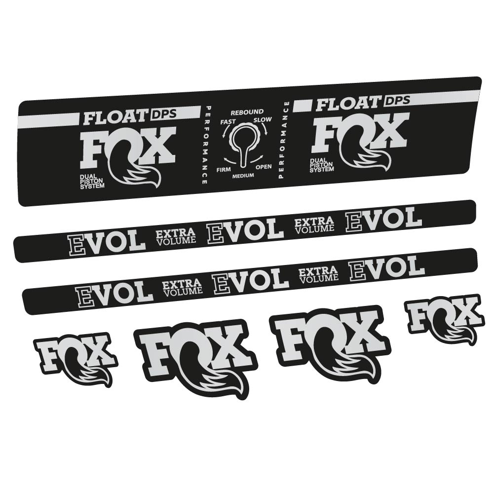 Autocollant Fox Float DPS Performance, Amortisseur, Vélo vinyle sticker