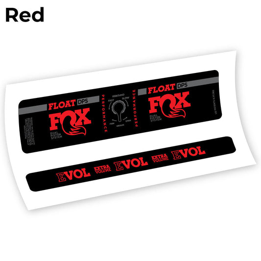 Autocollant Fox DPS Performance 2019, Autocollant Vélo choc Vinyle