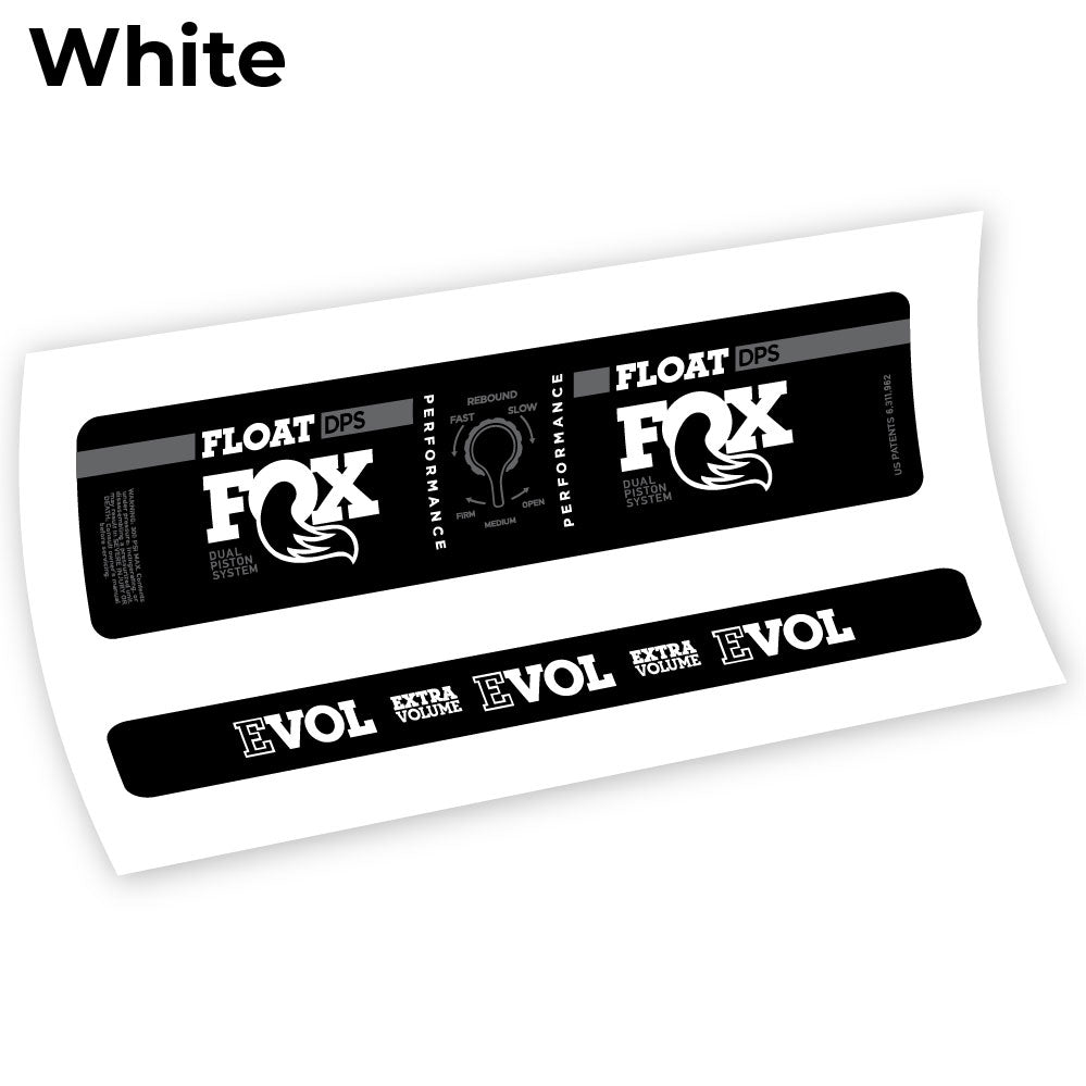 Autocollant Fox DPS Performance 2019, Autocollant Vélo choc Vinyle
