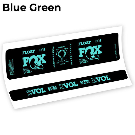 Autocollant Fox DPS Performance 2021,Vélo choc Vinyle sticker