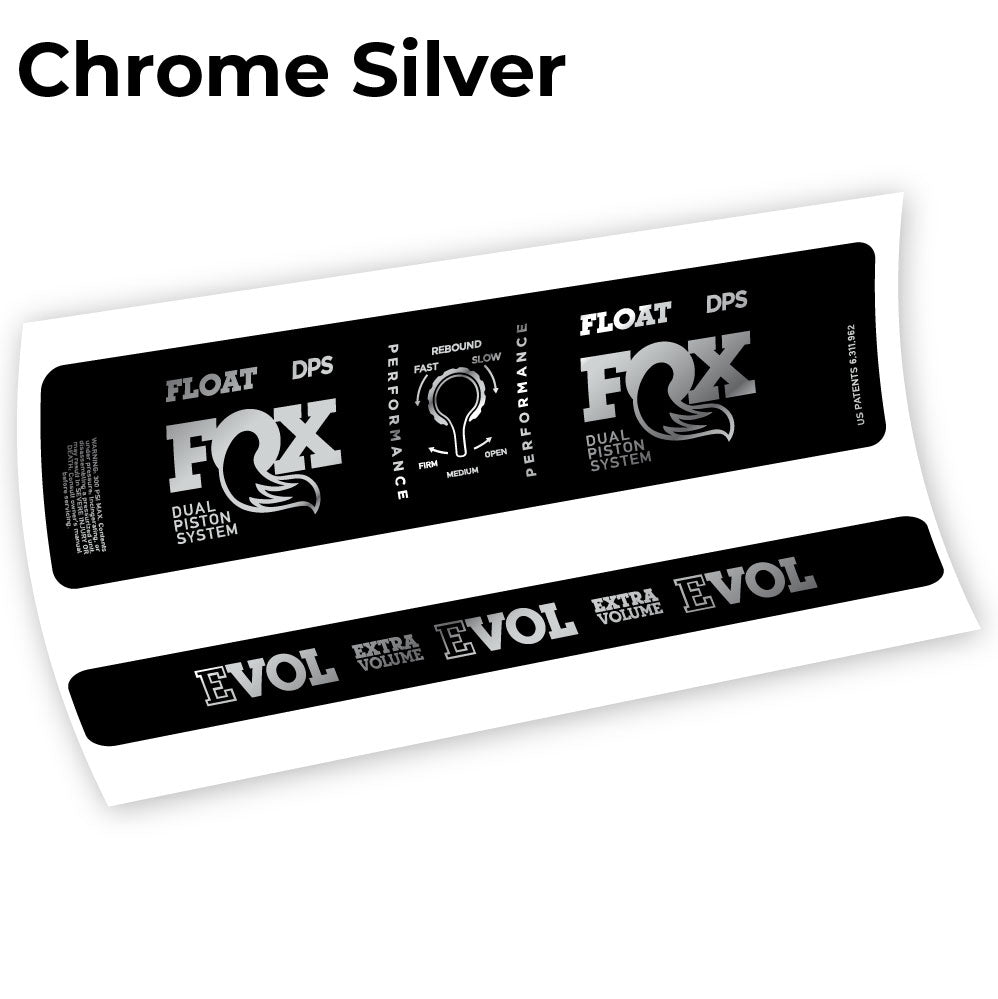 Autocollant Fox DPS Performance 2021,Vélo choc Vinyle sticker