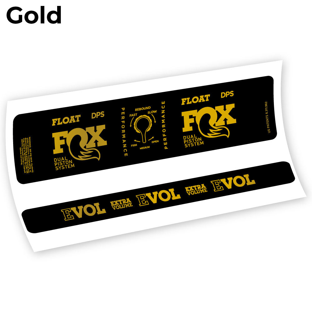 Autocollant Fox DPS Performance 2021,Vélo choc Vinyle sticker