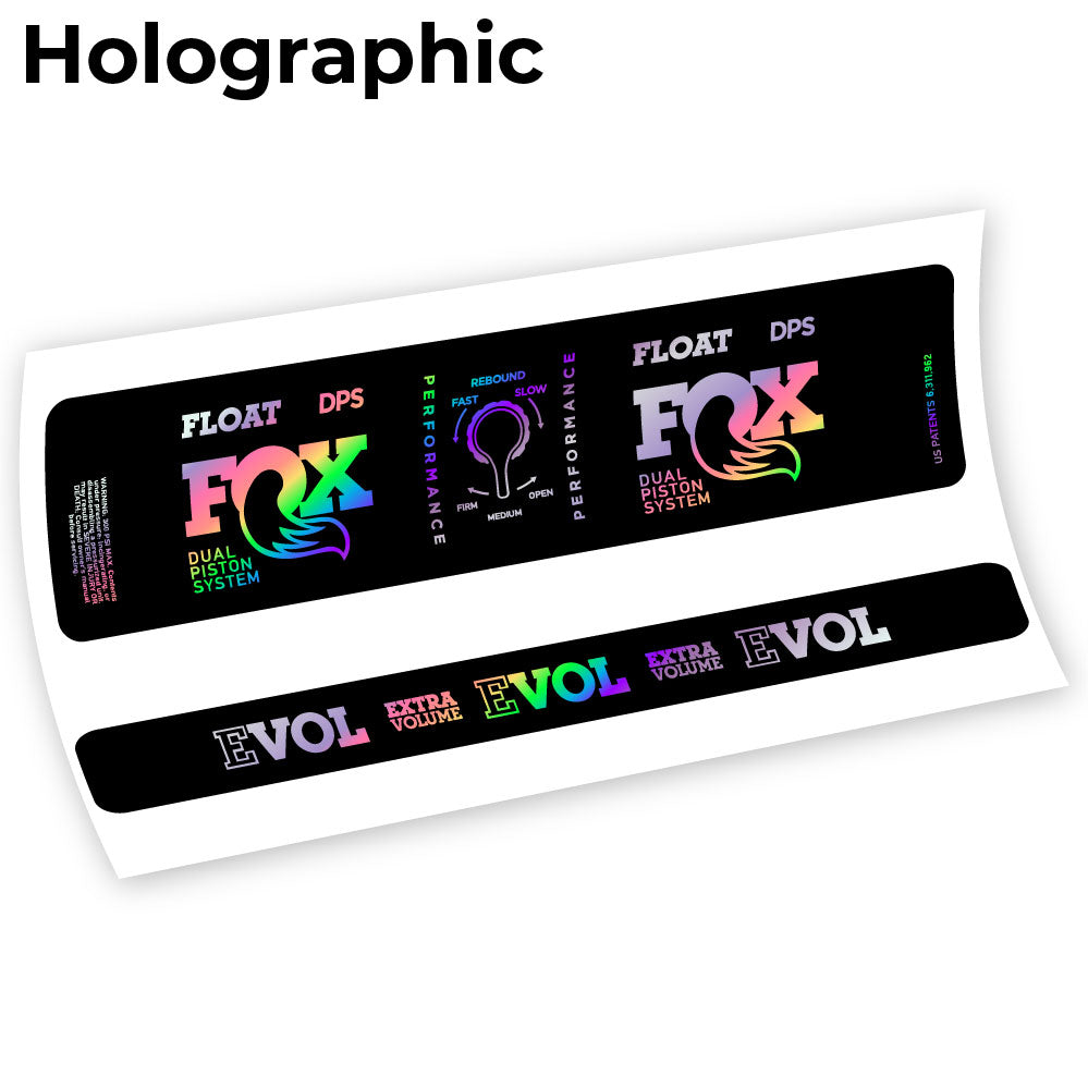 Autocollant Fox DPS Performance 2021,Vélo choc Vinyle sticker