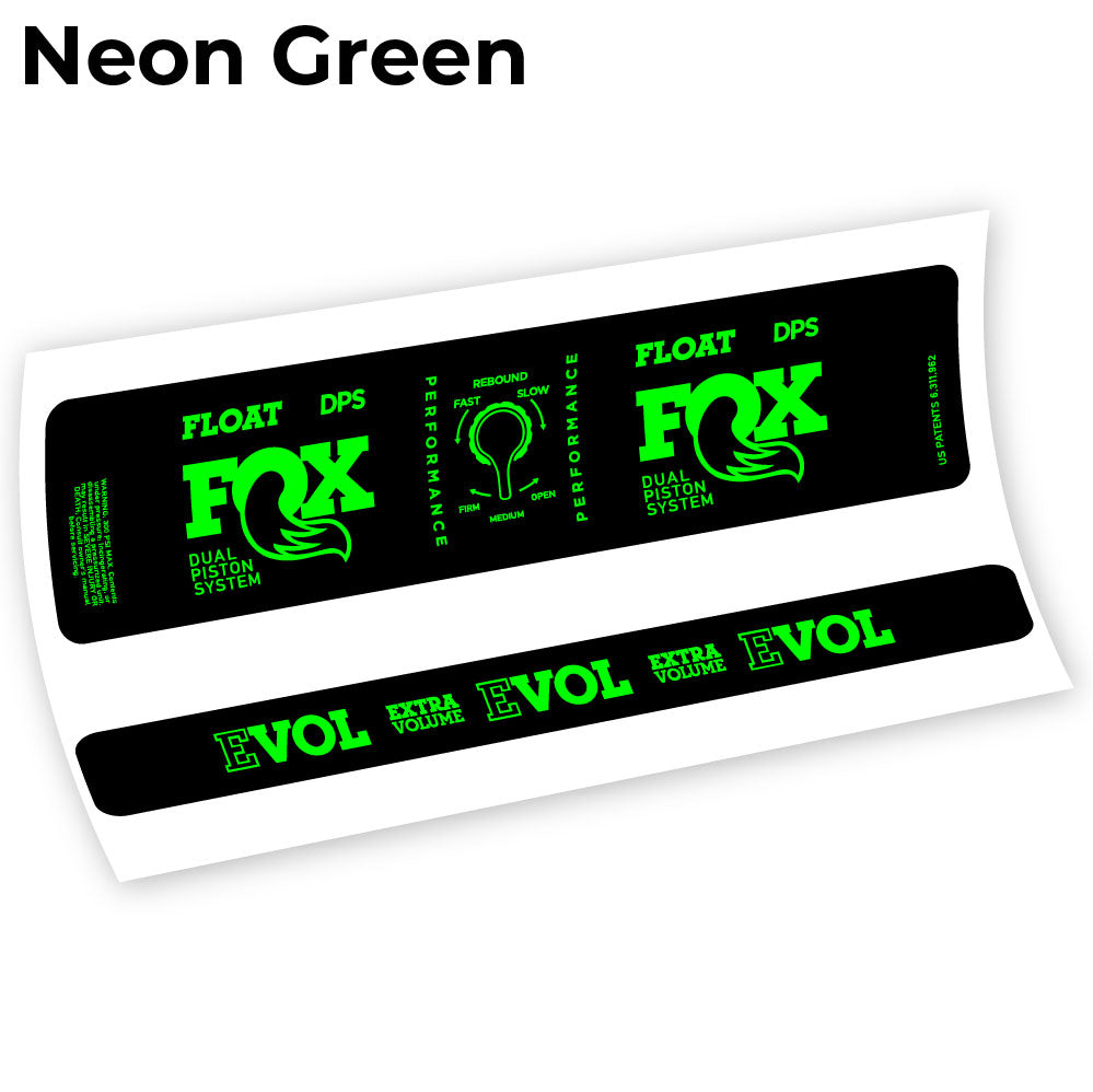 Autocollant Fox DPS Performance 2021,Vélo choc Vinyle sticker