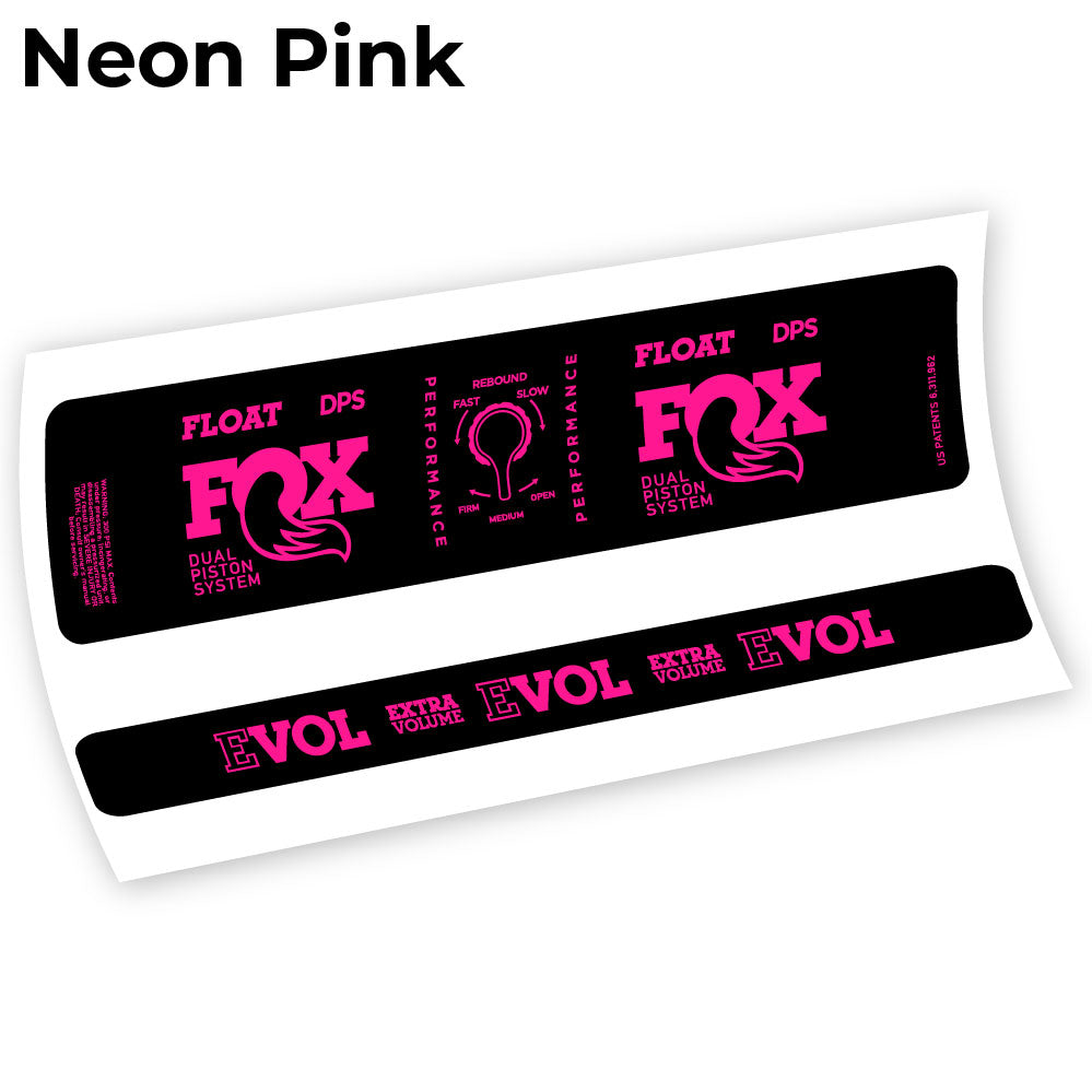 Autocollant Fox DPS Performance 2021,Vélo choc Vinyle sticker