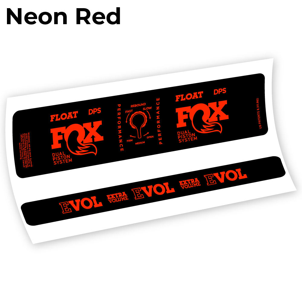 Autocollant Fox DPS Performance 2021,Vélo choc Vinyle sticker