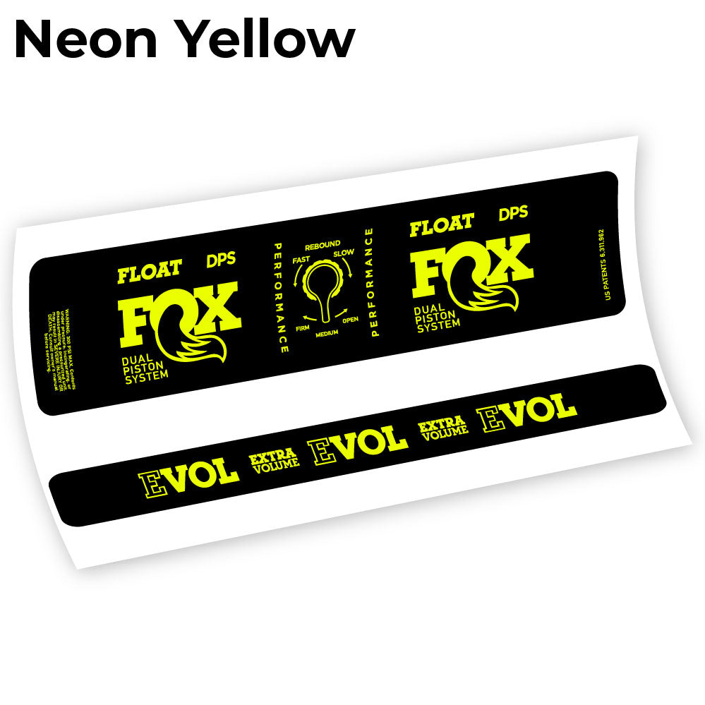 Autocollant Fox DPS Performance 2021,Vélo choc Vinyle sticker
