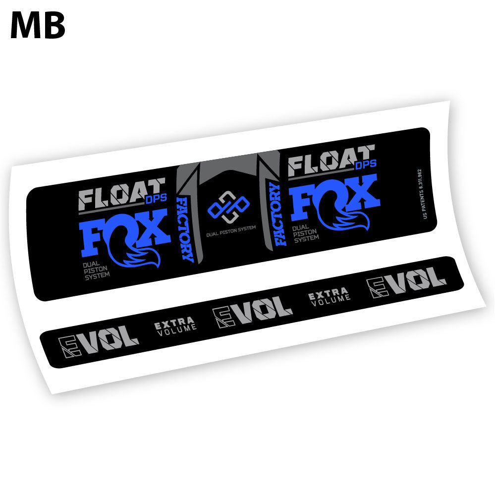 Autocollant Fox Float DPS 2021, autocollant Amortisseur Vinyle