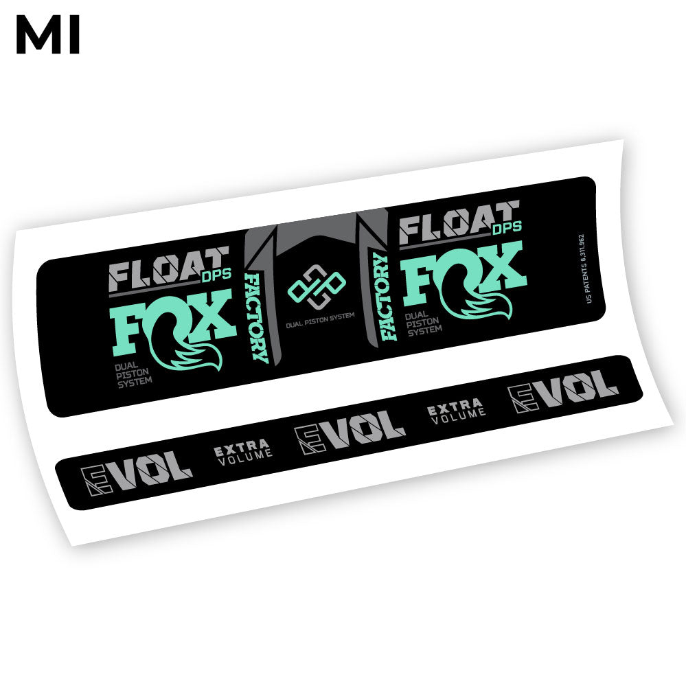 Autocollant Fox Float DPS 2021, autocollant Amortisseur Vinyle