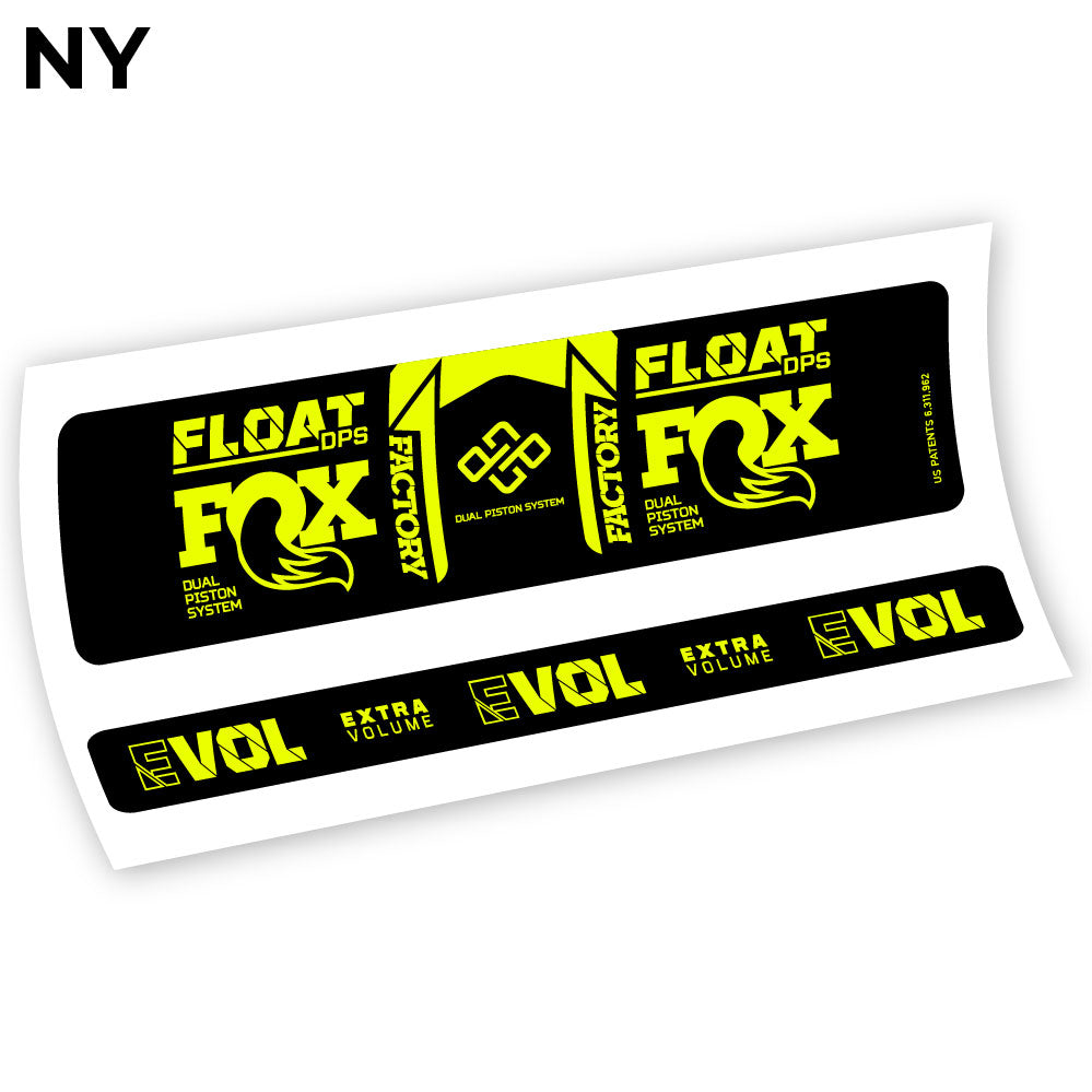 Autocollant Fox Float DPS 2021, autocollant Amortisseur Vinyle