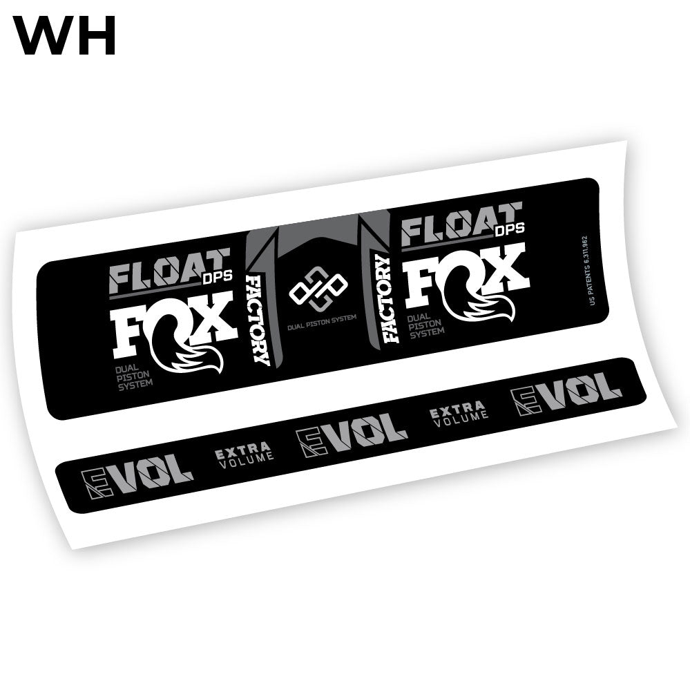 Autocollant Fox Float DPS 2021, autocollant Amortisseur Vinyle