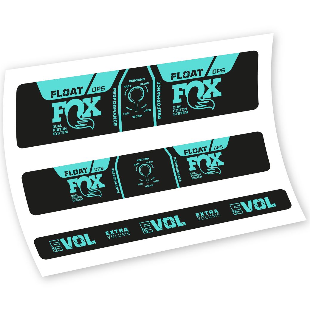Autocollant Amortisseur, Fox Float DPS Performance 2021