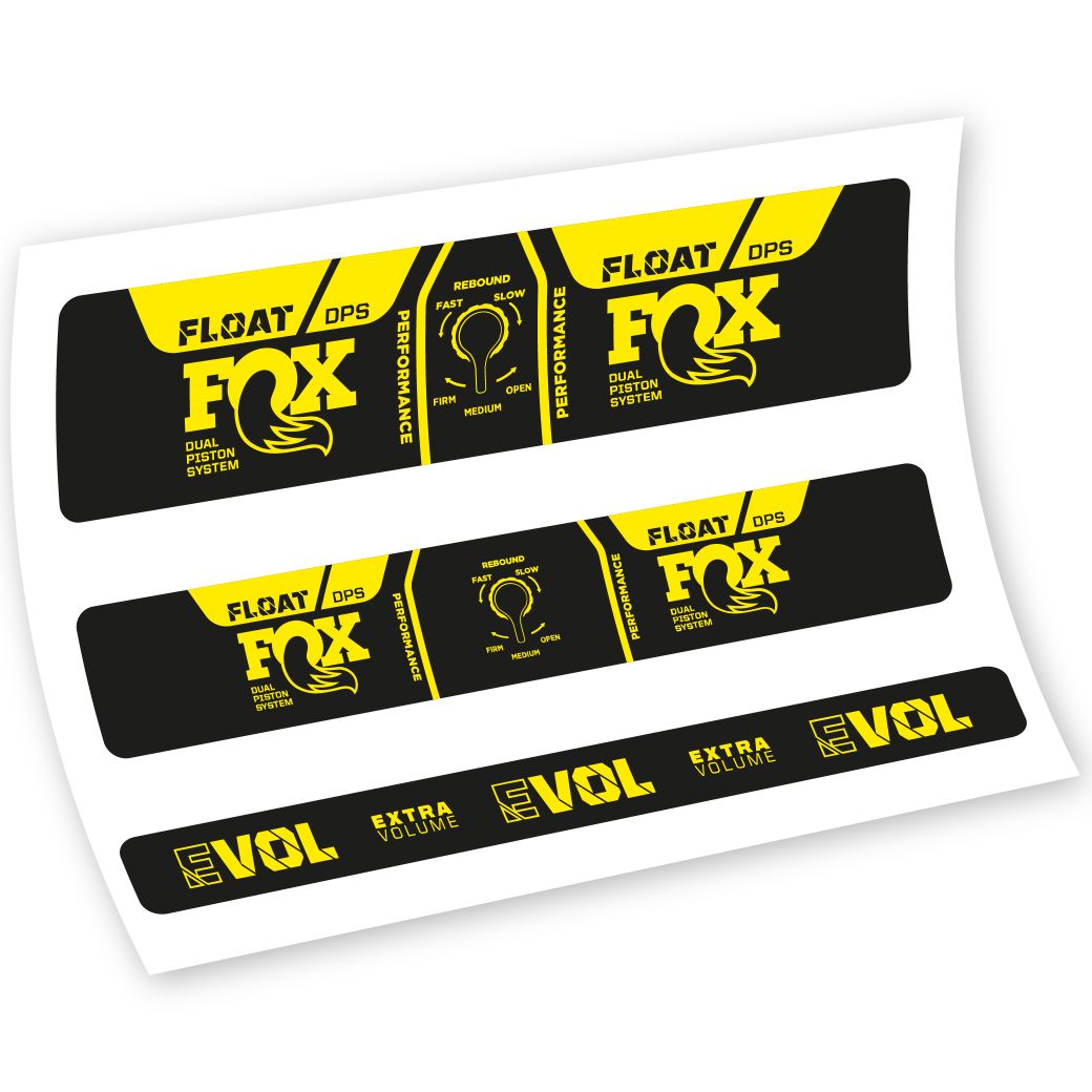 Autocollant Amortisseur, Fox Float DPS Performance 2021