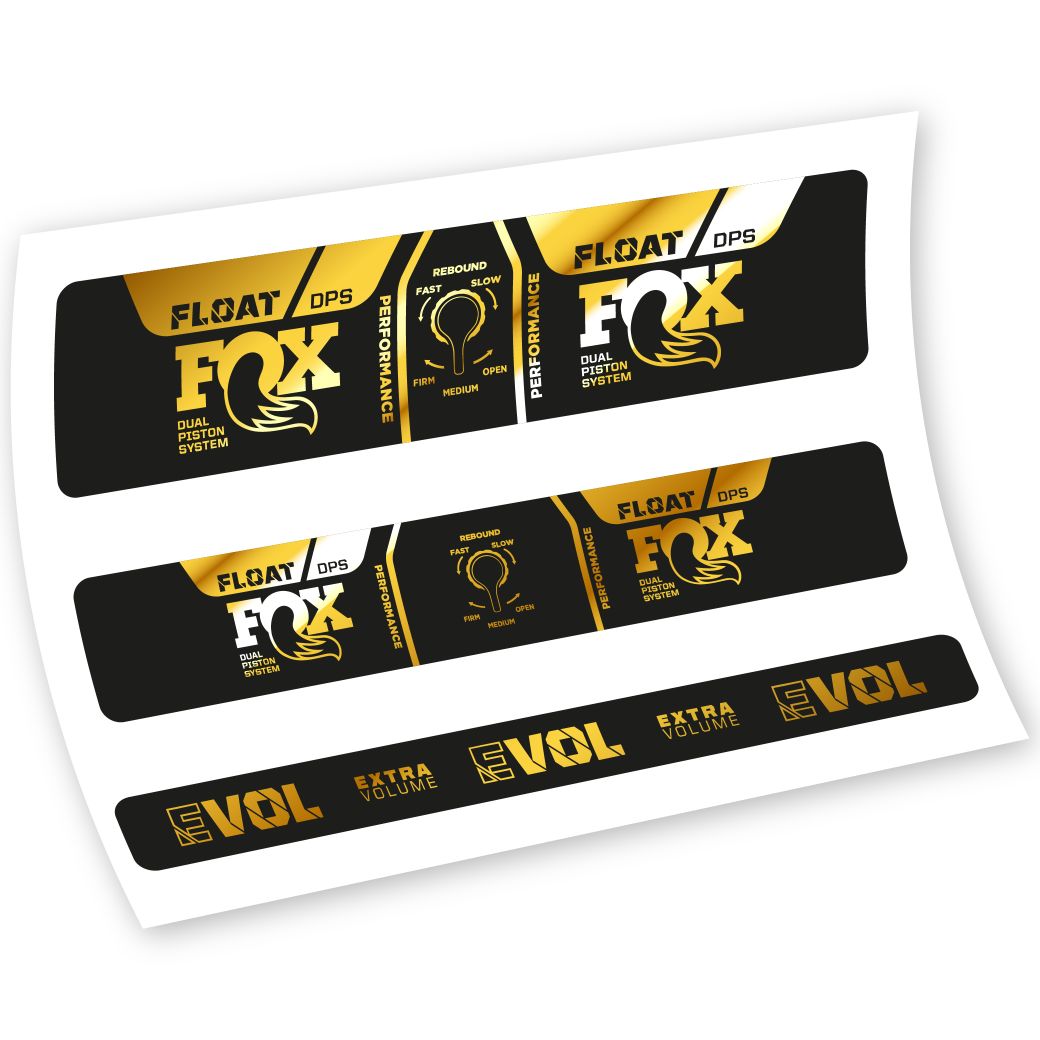 Autocollant Amortisseur, Fox Float DPS Performance 2021