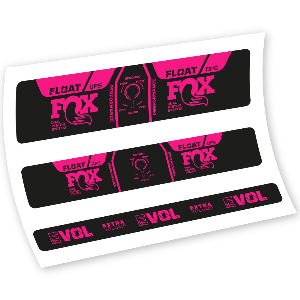 Autocollant Amortisseur, Fox Float DPS Performance 2021