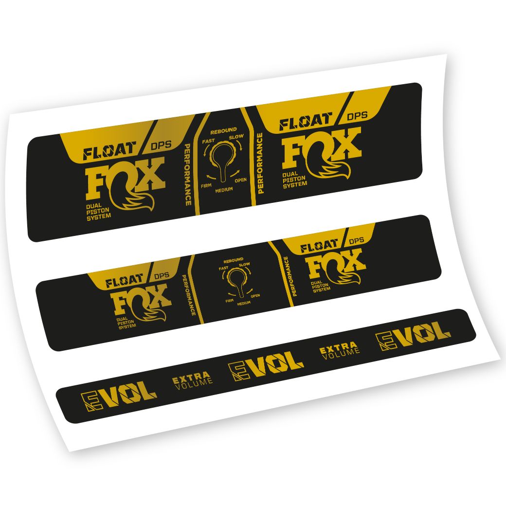 Autocollant Amortisseur, Fox Float DPS Performance 2021