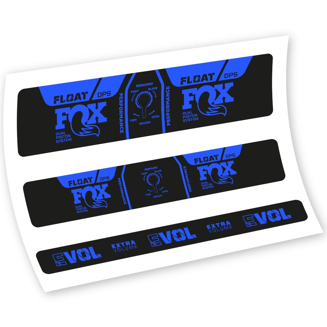 Autocollant Amortisseur, Fox Float DPS Performance 2021