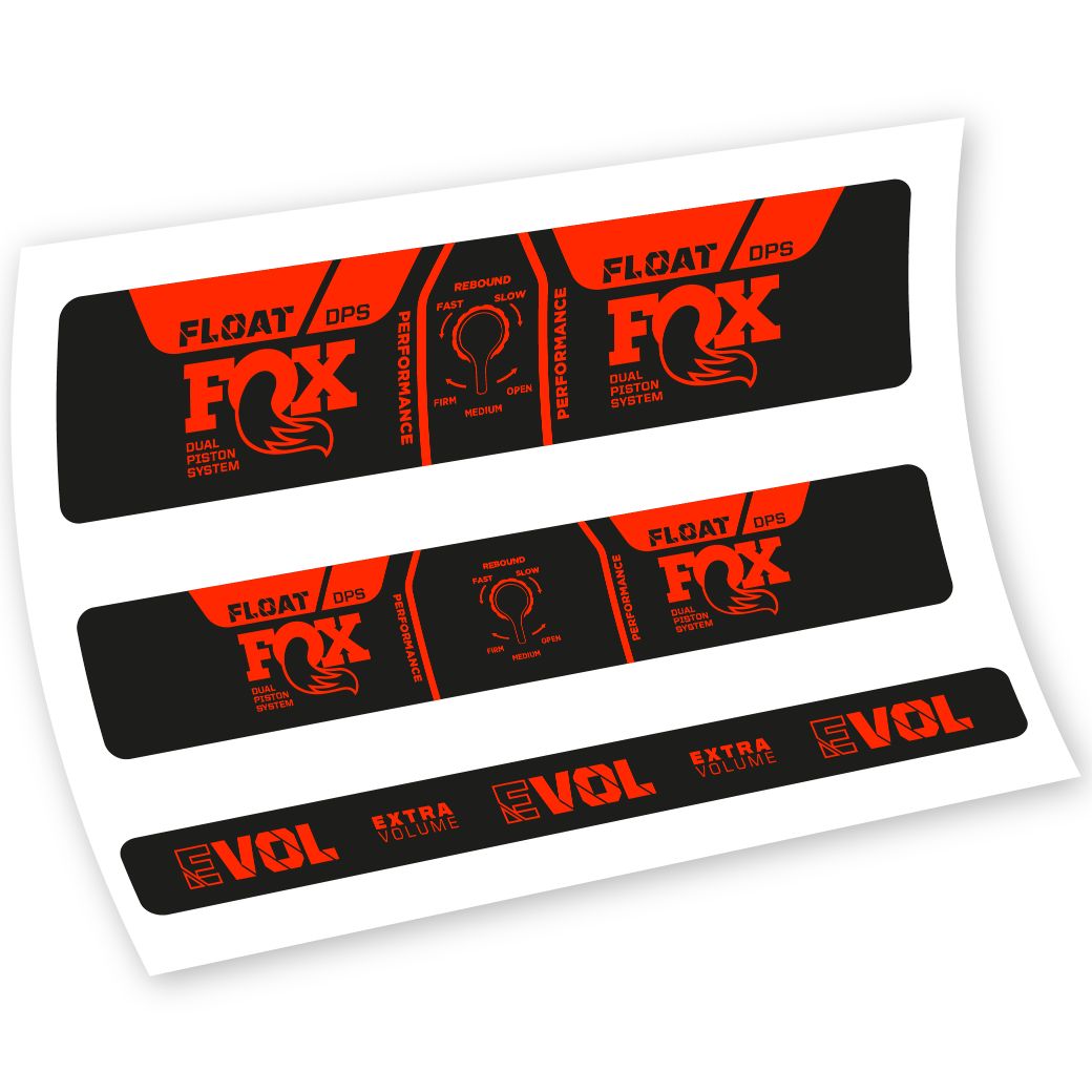 Autocollant Amortisseur, Fox Float DPS Performance 2021