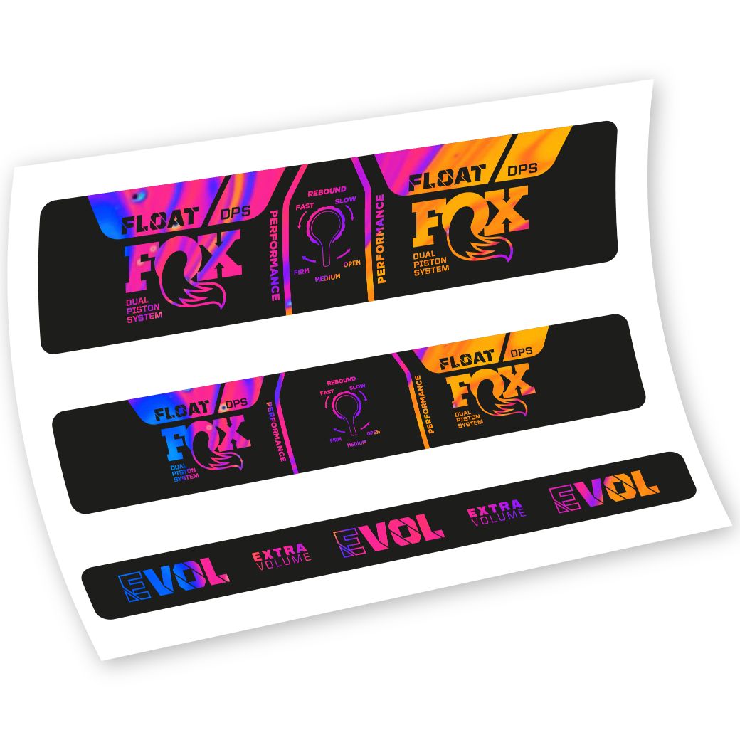 Autocollant Amortisseur, Fox Float DPS Performance 2021