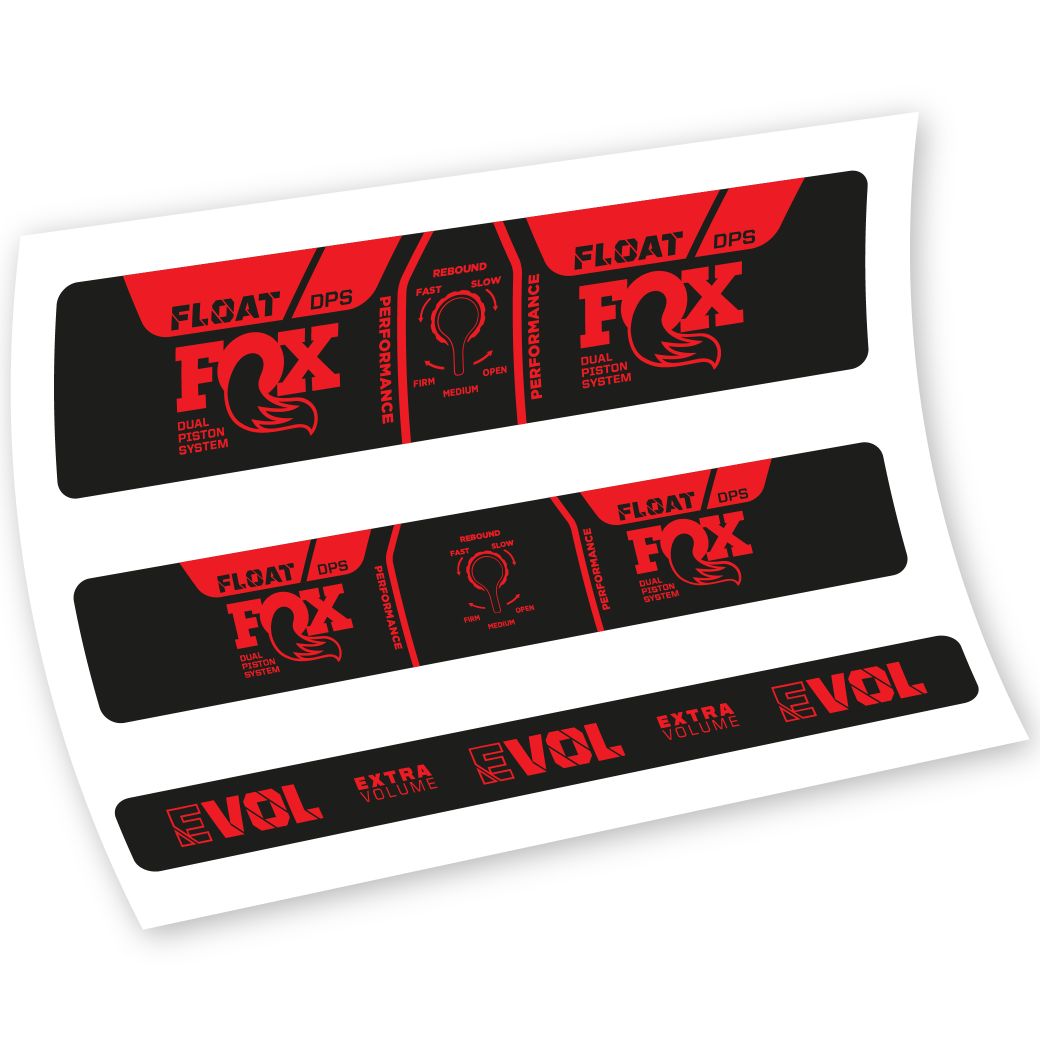 Autocollant Amortisseur, Fox Float DPS Performance 2021