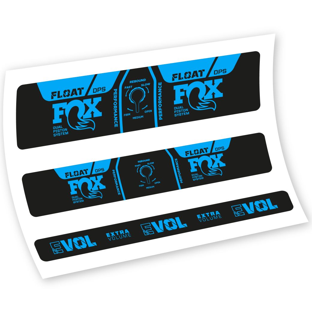 Autocollant Amortisseur, Fox Float DPS Performance 2021