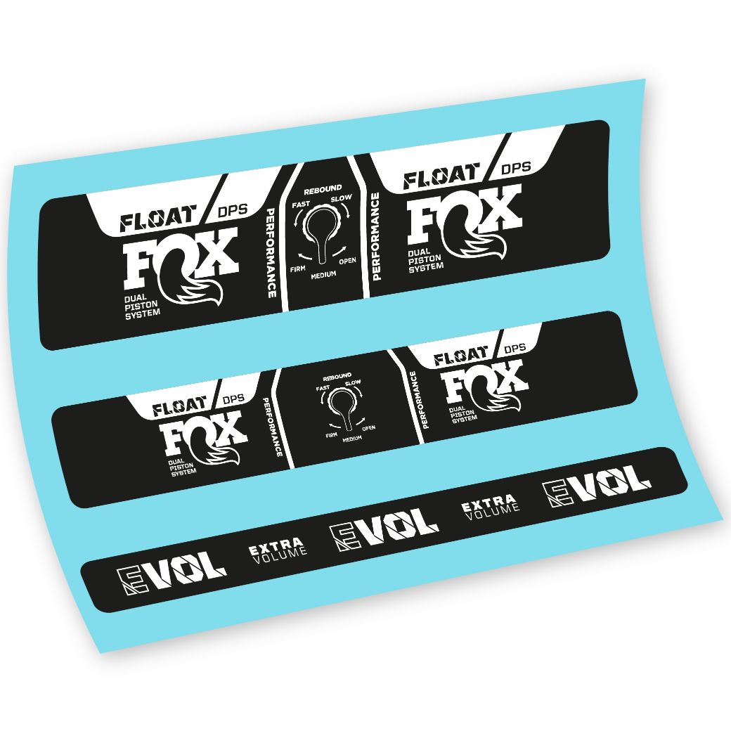 Autocollant Amortisseur, Fox Float DPS Performance 2021