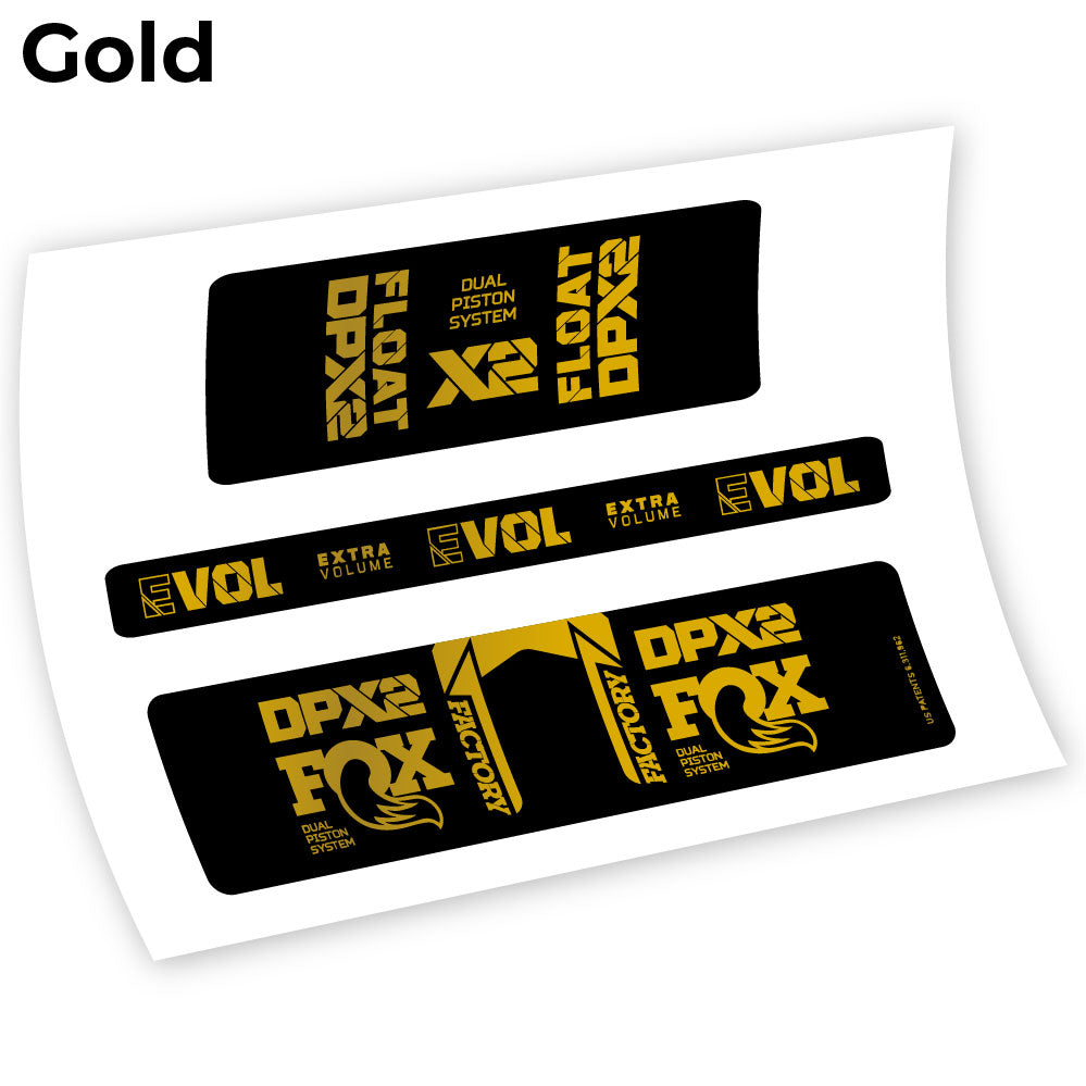 Autocollant FoxDPX2 2021, Autocollant Amortisseur Vinyle