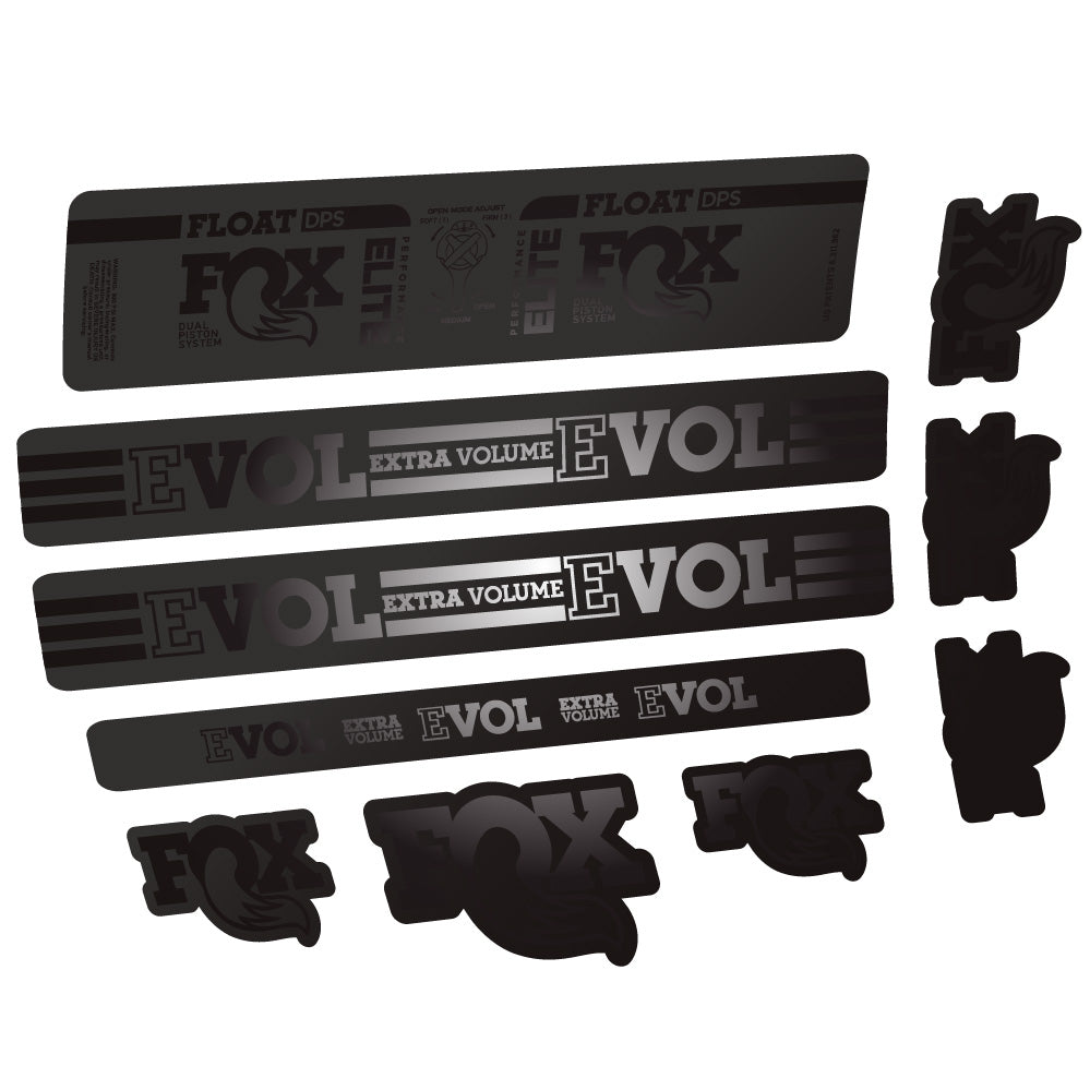 Autocollant Fox Float DPS Elite, Amortisseur, Vélo vinyle sticker