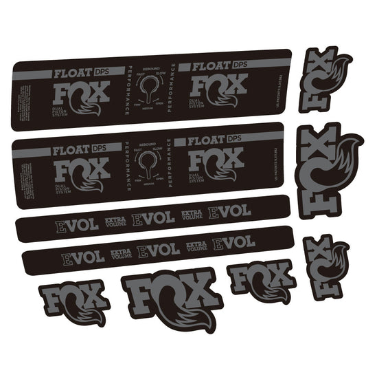 Autocollant Fox Float DPS Performance, Amortisseur, Vélo vinyle autocollant