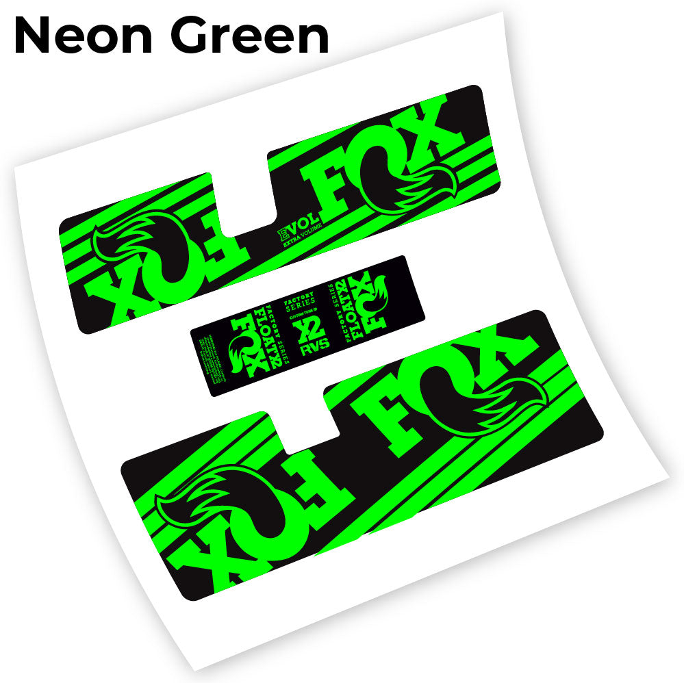 Autocollant Fox Float X2 RVS, Amortisseur, vinyle autocollant