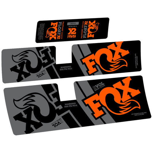 Autocollant Fox Float X2 Performance 2019, Amortisseur, Vinyle autocollant