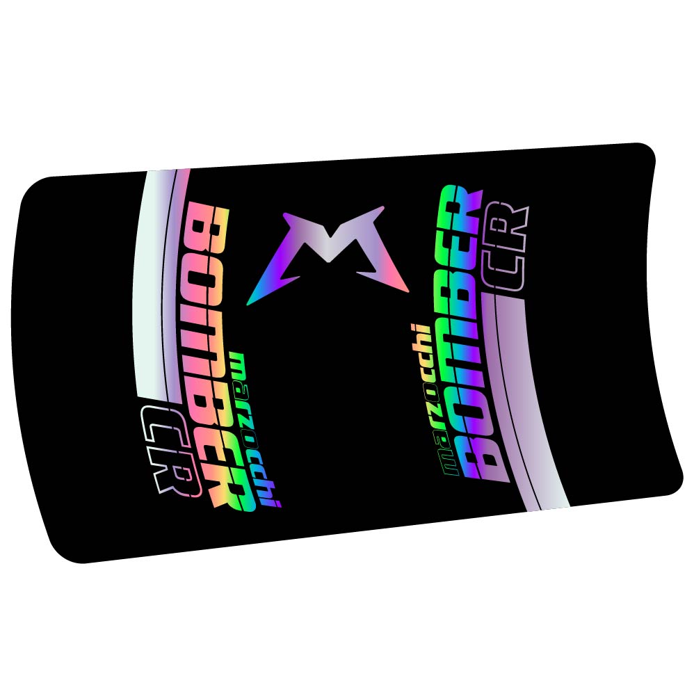 Autocollant Marzocchi Bomber CR, Amortisseur, Autocollant Vélo vinyle