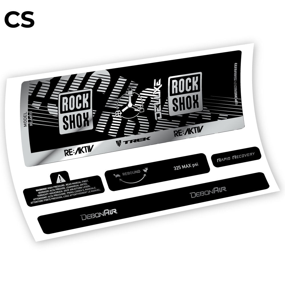 Autocollant, Rock Shox Deluxe Debonair RC3, autocollant Amortisseur Vinyle