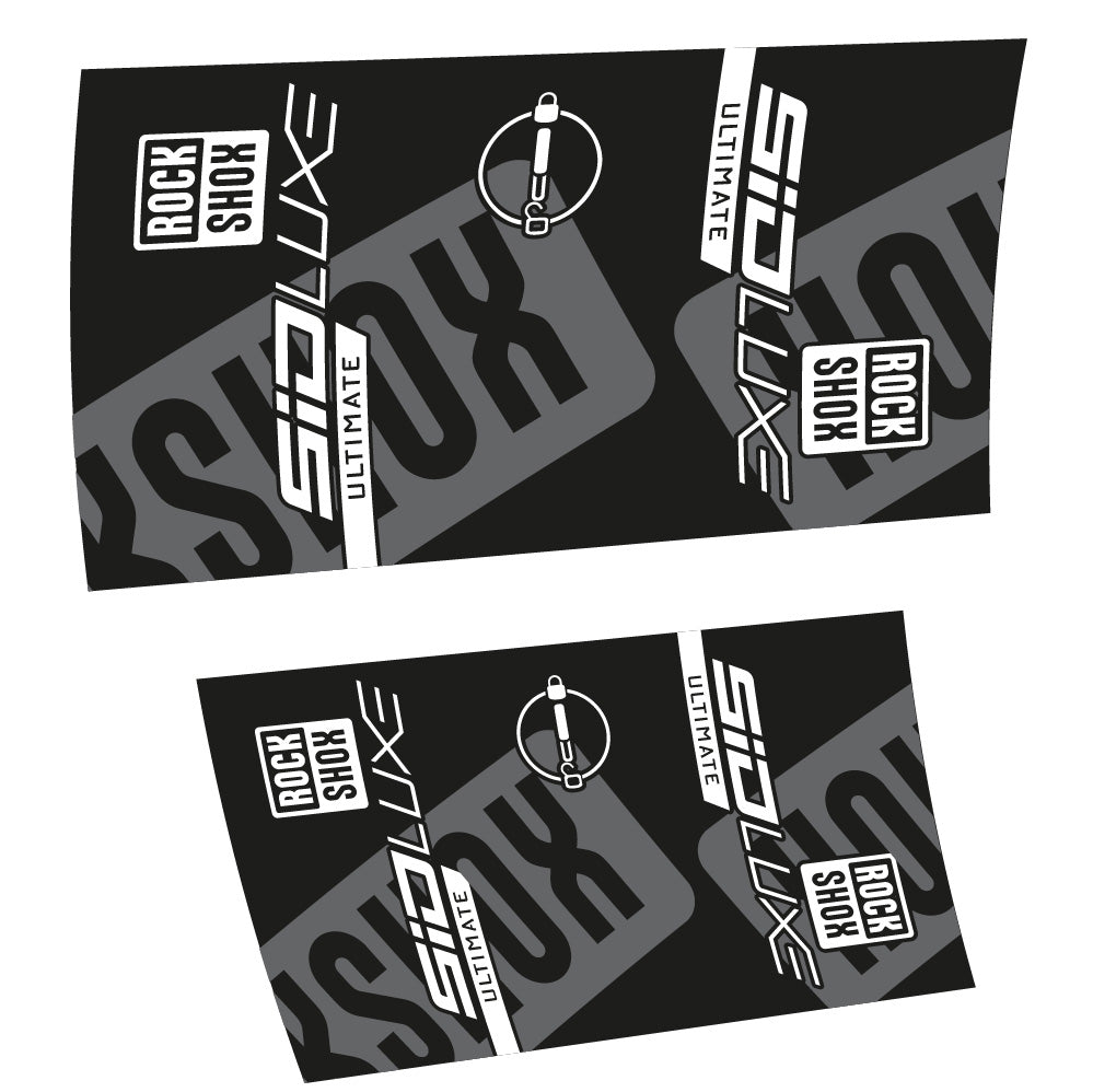 Autocollant Rock Shox Sid Luxe Ultimate 2021, Amortisseur, Vélo vinyle sticker