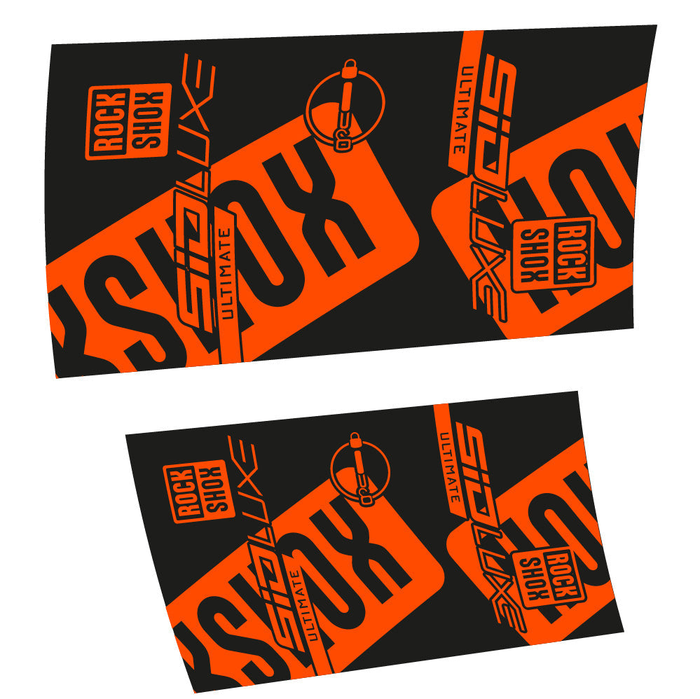 Autocollant Rock Shox Sid Luxe Ultimate 2021, Amortisseur, Vélo vinyle sticker