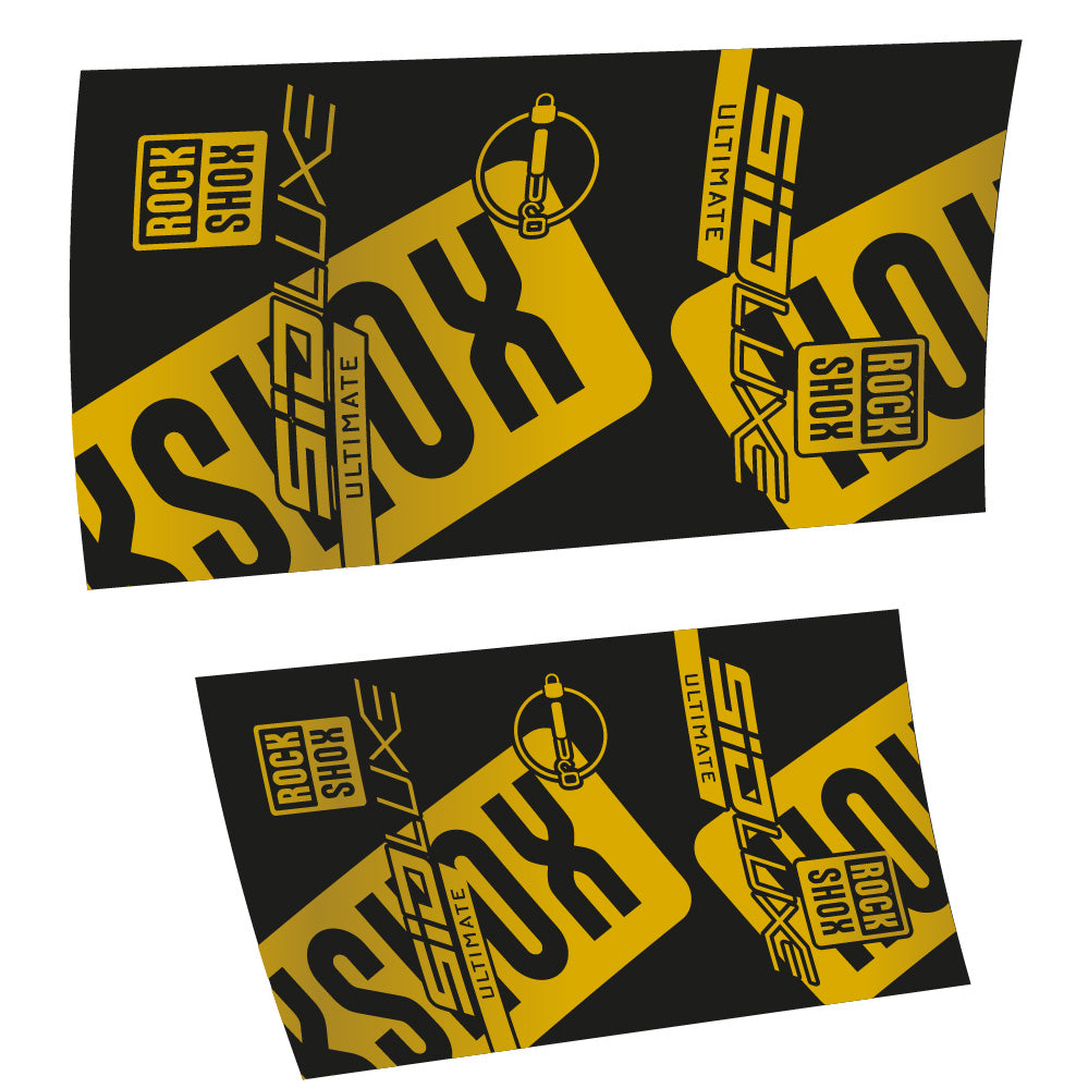 Autocollant Rock Shox Sid Luxe Ultimate 2021, Amortisseur, Vélo vinyle sticker