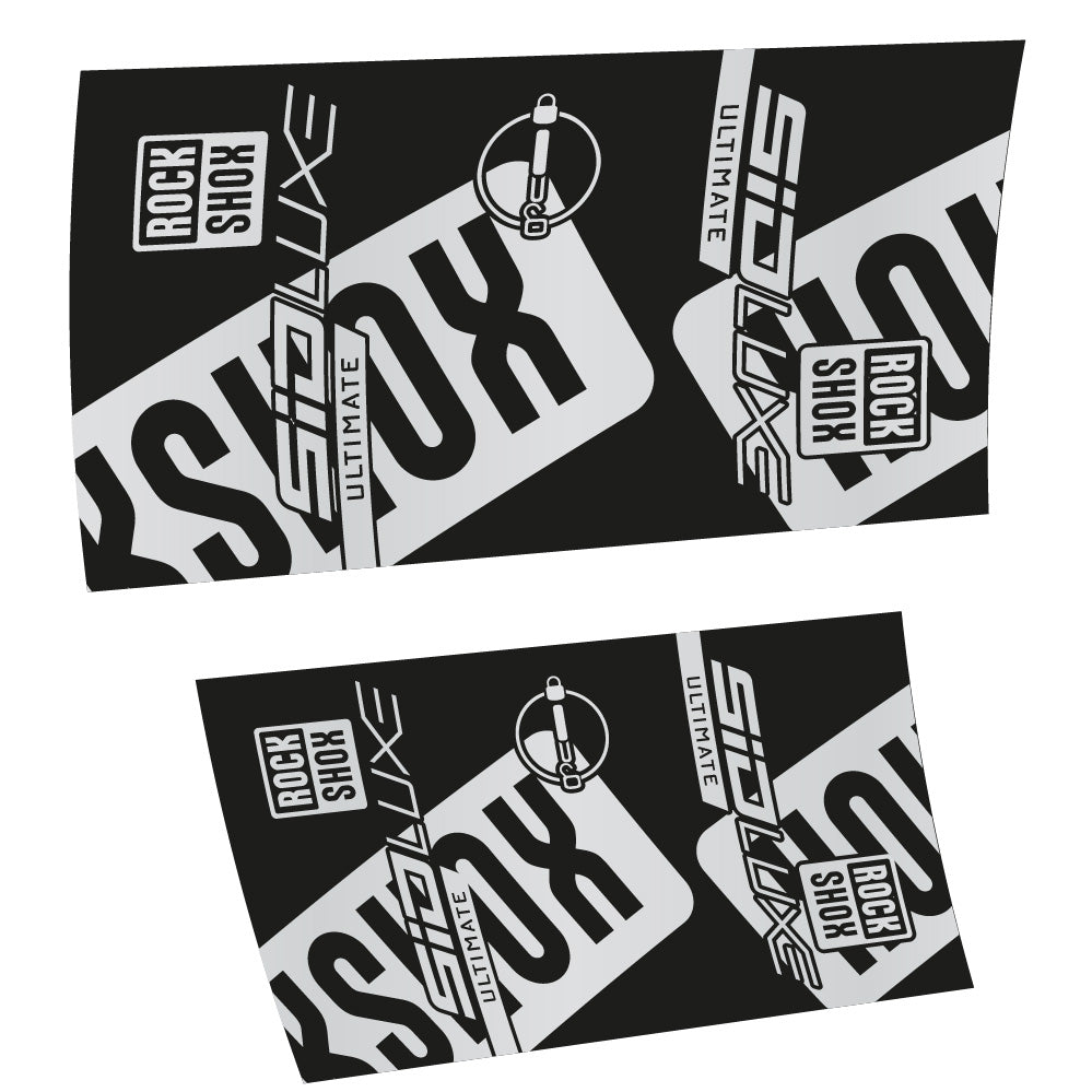 Autocollant Rock Shox Sid Luxe Ultimate 2021, Amortisseur, Vélo vinyle sticker
