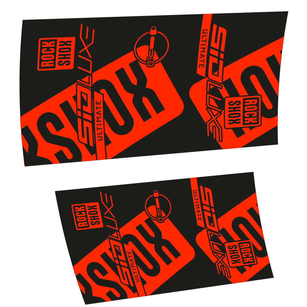 Autocollant Rock Shox Sid Luxe Ultimate 2021, Amortisseur, Vélo vinyle sticker