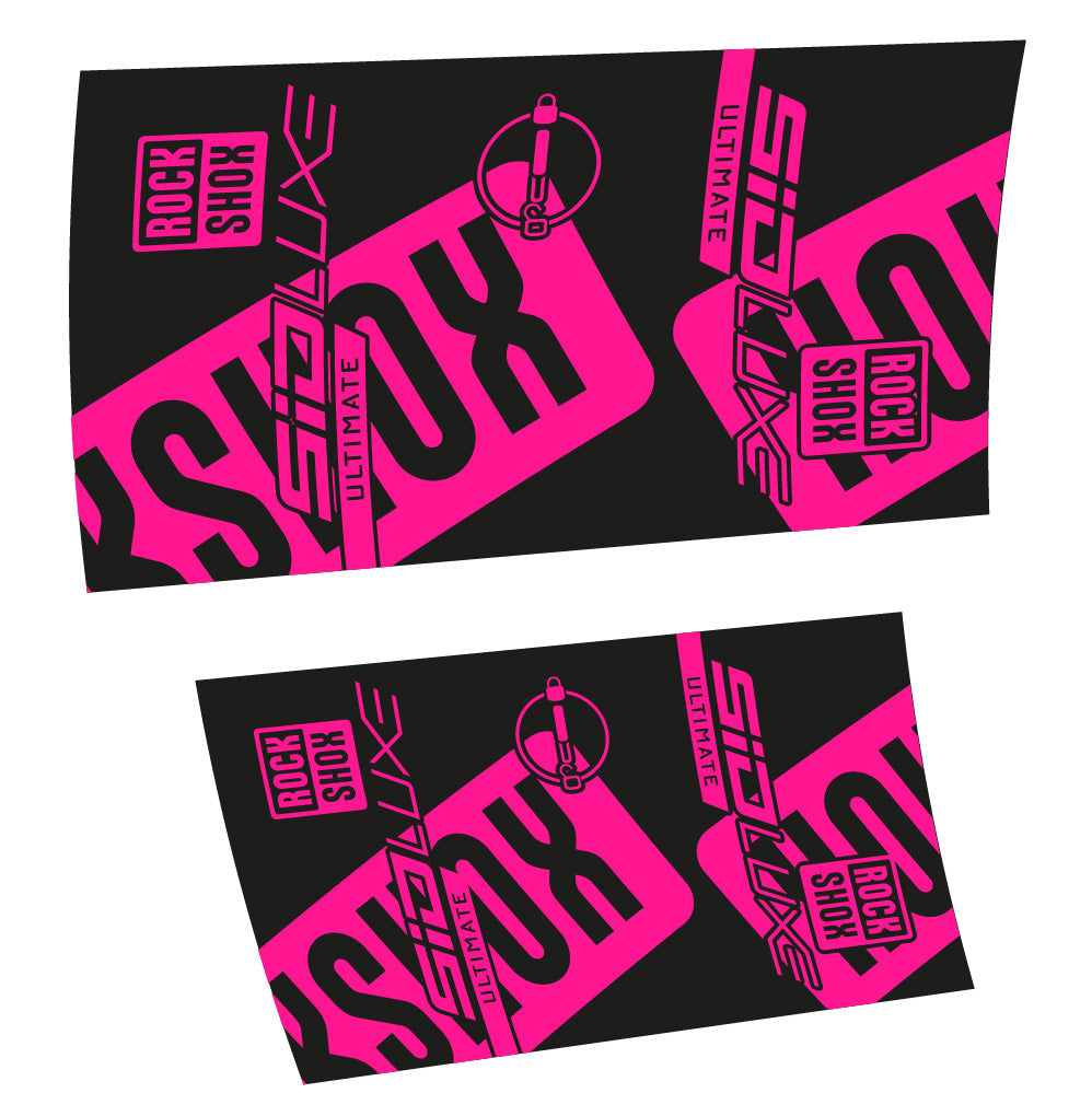 Autocollant Rock Shox Sid Luxe Ultimate 2021, Amortisseur, Vélo vinyle sticker