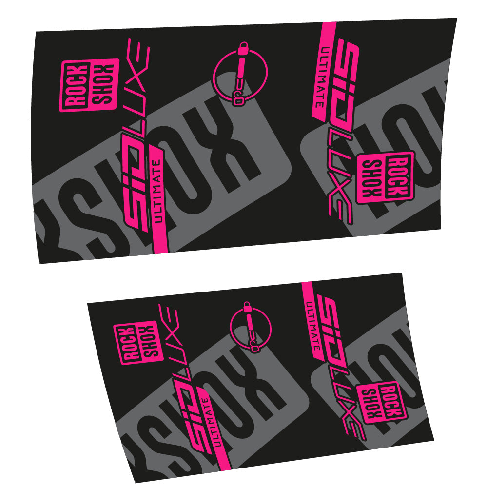 Autocollant Rock Shox Sid Luxe Ultimate 2021, Amortisseur, Vélo vinyle sticker