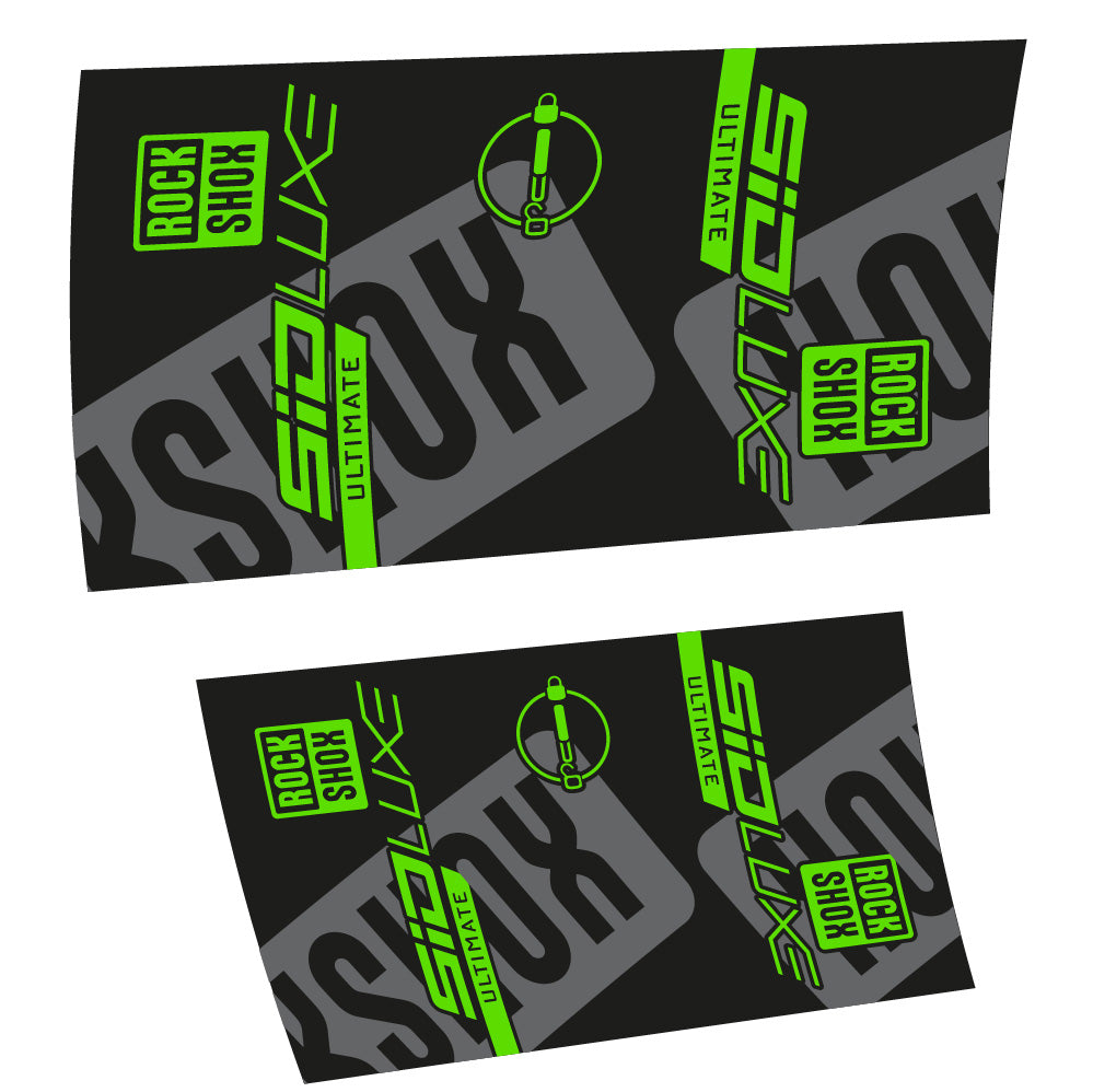 Autocollant Rock Shox Sid Luxe Ultimate 2021, Amortisseur, Vélo vinyle sticker