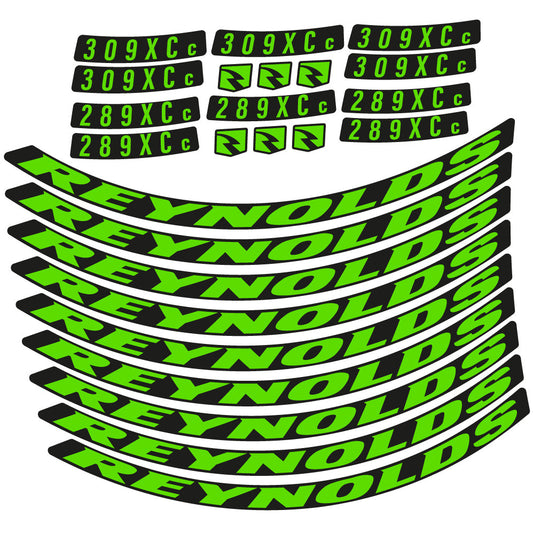 Autocollant Reynolds 309XCc + 209XCc Mountain Wheel Vélo vinyle autocollant