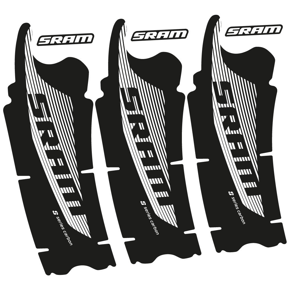 Autocollant Sram Red AXS, Pédalier, Vélo vinyle autocollant