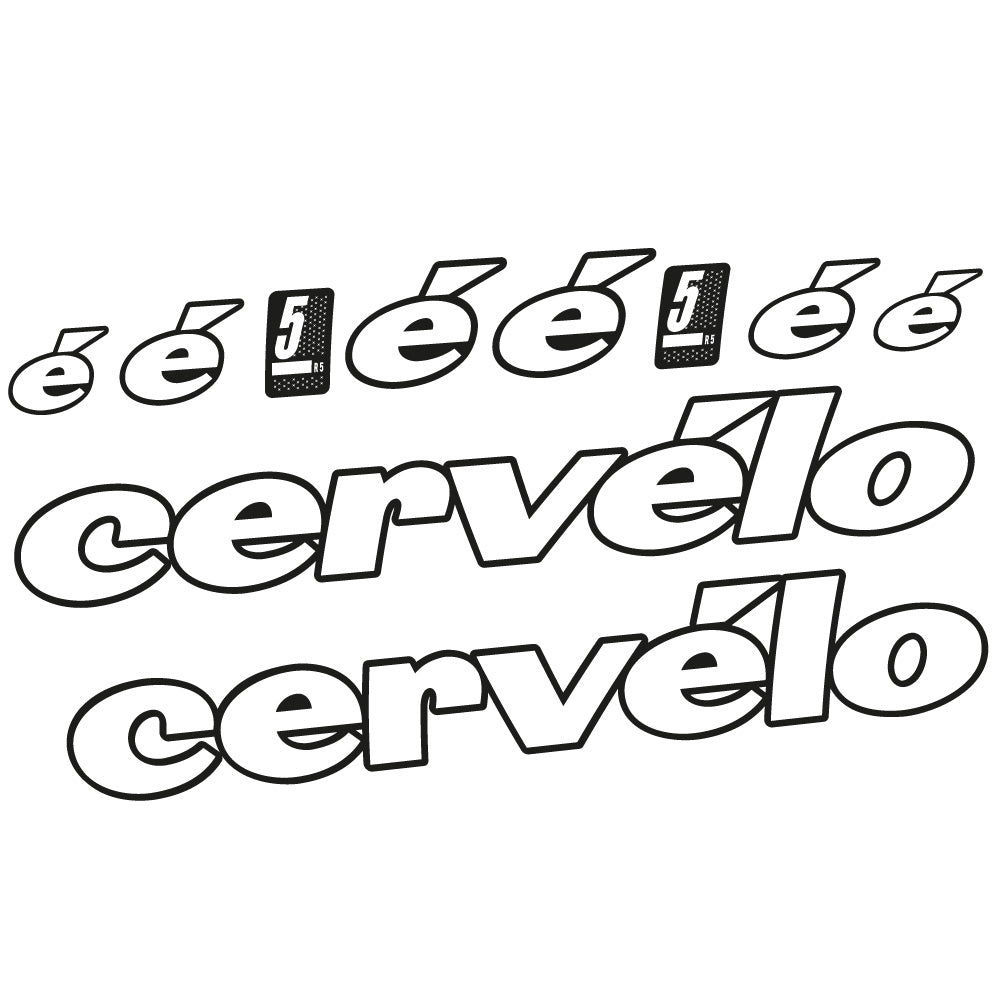Autocollant Cersticker R5 2022, Cadre, Vélo vinyle autocollant