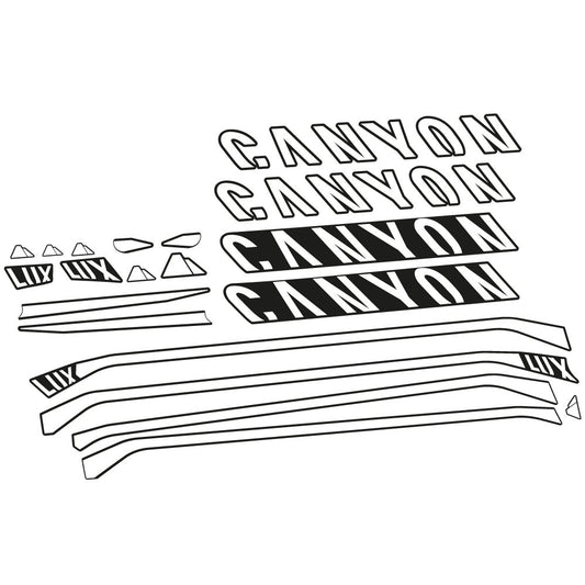 Autocollant Canyon Lux CF 7 2021, Cadre, Vélo vinyle sticker