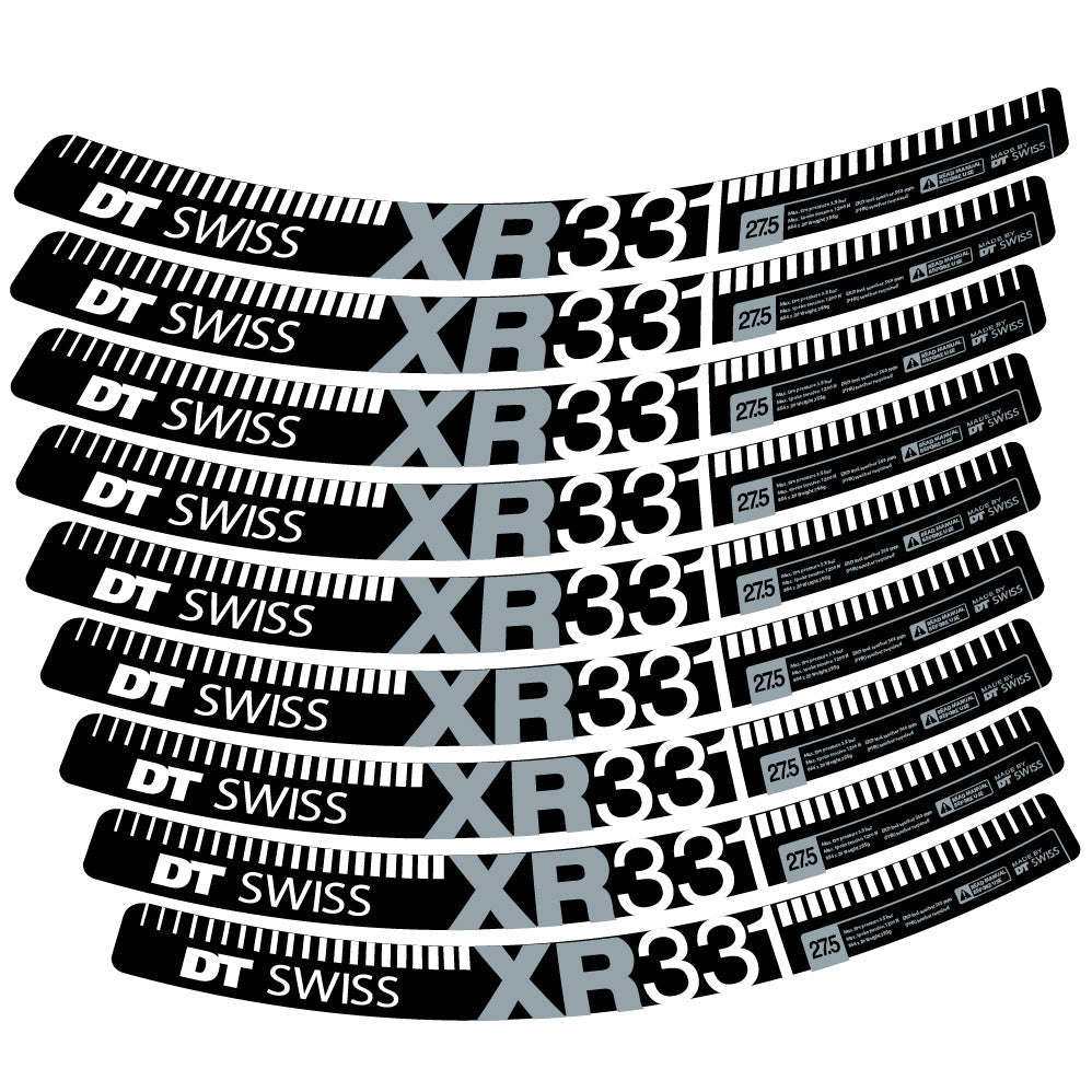 Autocollant DT Swiss XR331, Roues VTT 29, Autocollant Vélo vinyle