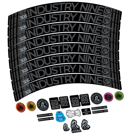Autocollant Industry Nine Enduro 305 V3, Roues VTT 29, Vélo vinyle sticker