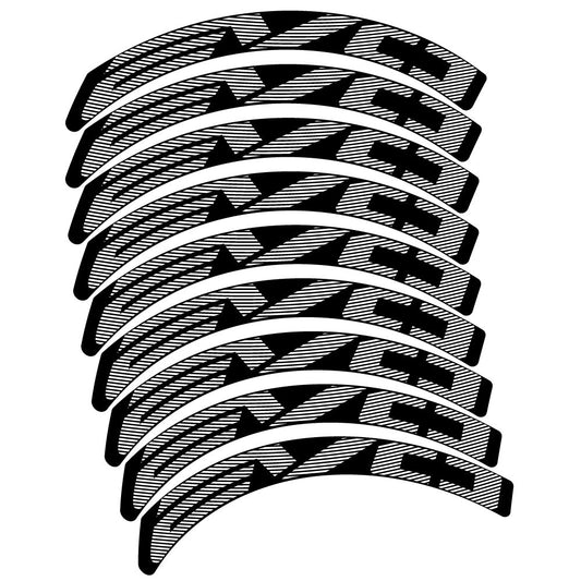 Autocollant Evo, Roues Route 50 mm, Autocollant Vélo vinyle