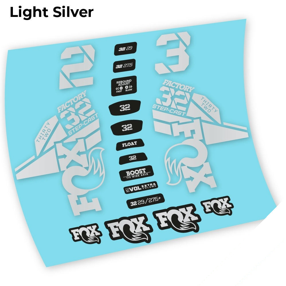 Autocollant Fox 32 Kashima 2021, Fourche 29, Vélo vinyle sticker